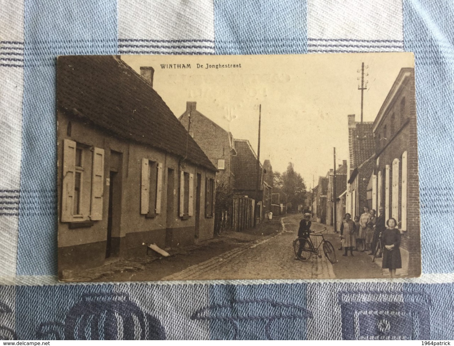 WINTAM BIJ BORNEM  WINTHAM  DE JONGHESTRAAT   ZELDZAAM EN GEANIMEERD - Bornem