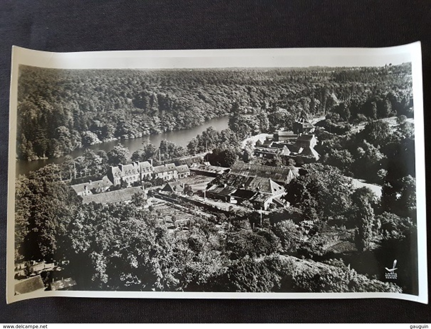 Carte Photo Panoramique - PAIMPONT - LES FORGES ... Photo Aérienne - Edition Pédago. LAPIE (Format 45x27) - Paimpont