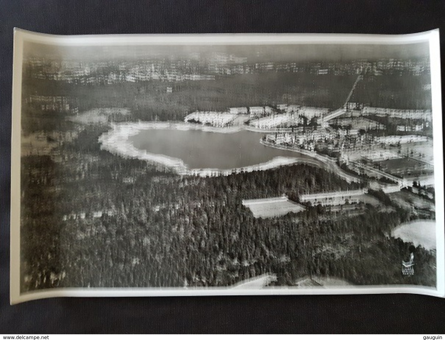 Carte Photo Panoramique - PAIMPONT - Forêt Et Abbaye ... Photo Aérienne - Edition Pédago. LAPIE (Format 45x27) - Paimpont