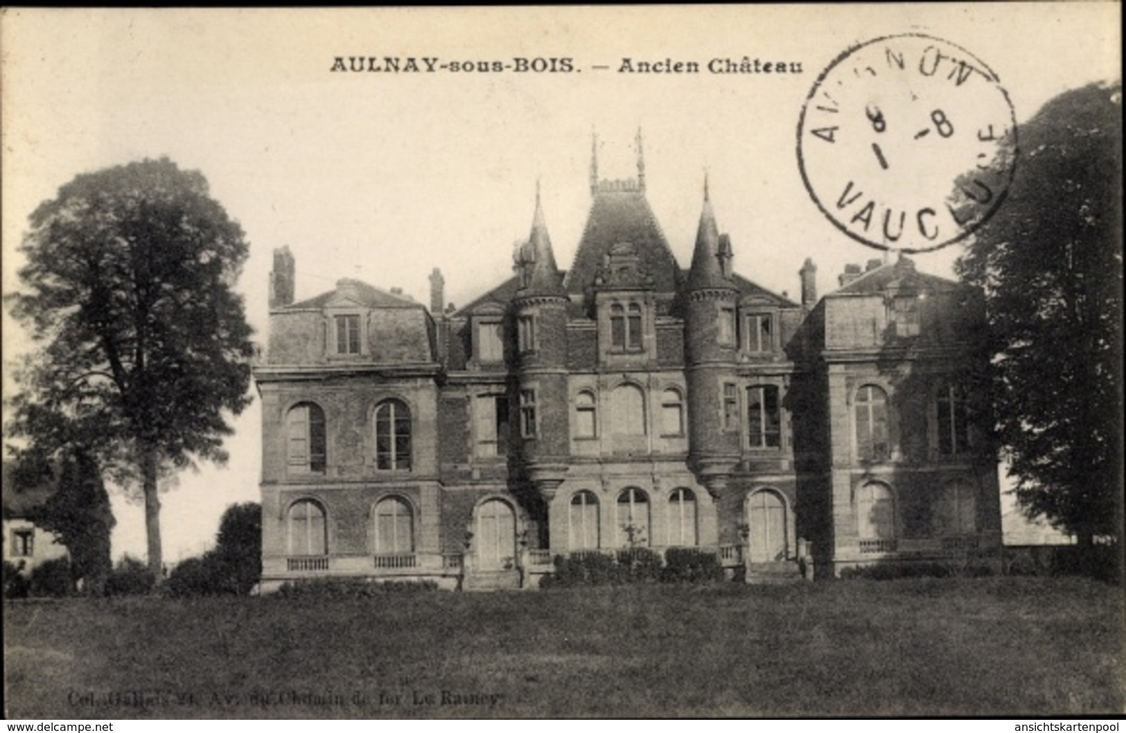 Cp Aulnay Sous Bois Seine Saint Denis, Ancien Château - Other & Unclassified