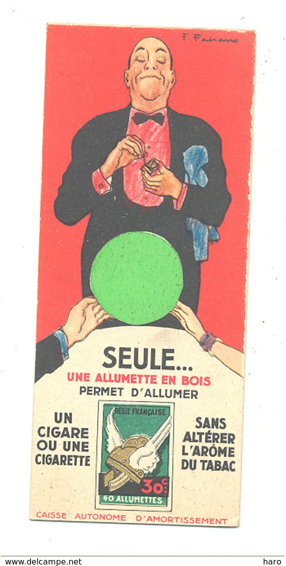 Marque-pages Publicitaire - Cigarettes Tabac D'Orient " NAJA " + Allumette Bois , Cigarette,... (b260/3 ) - Marque-Pages