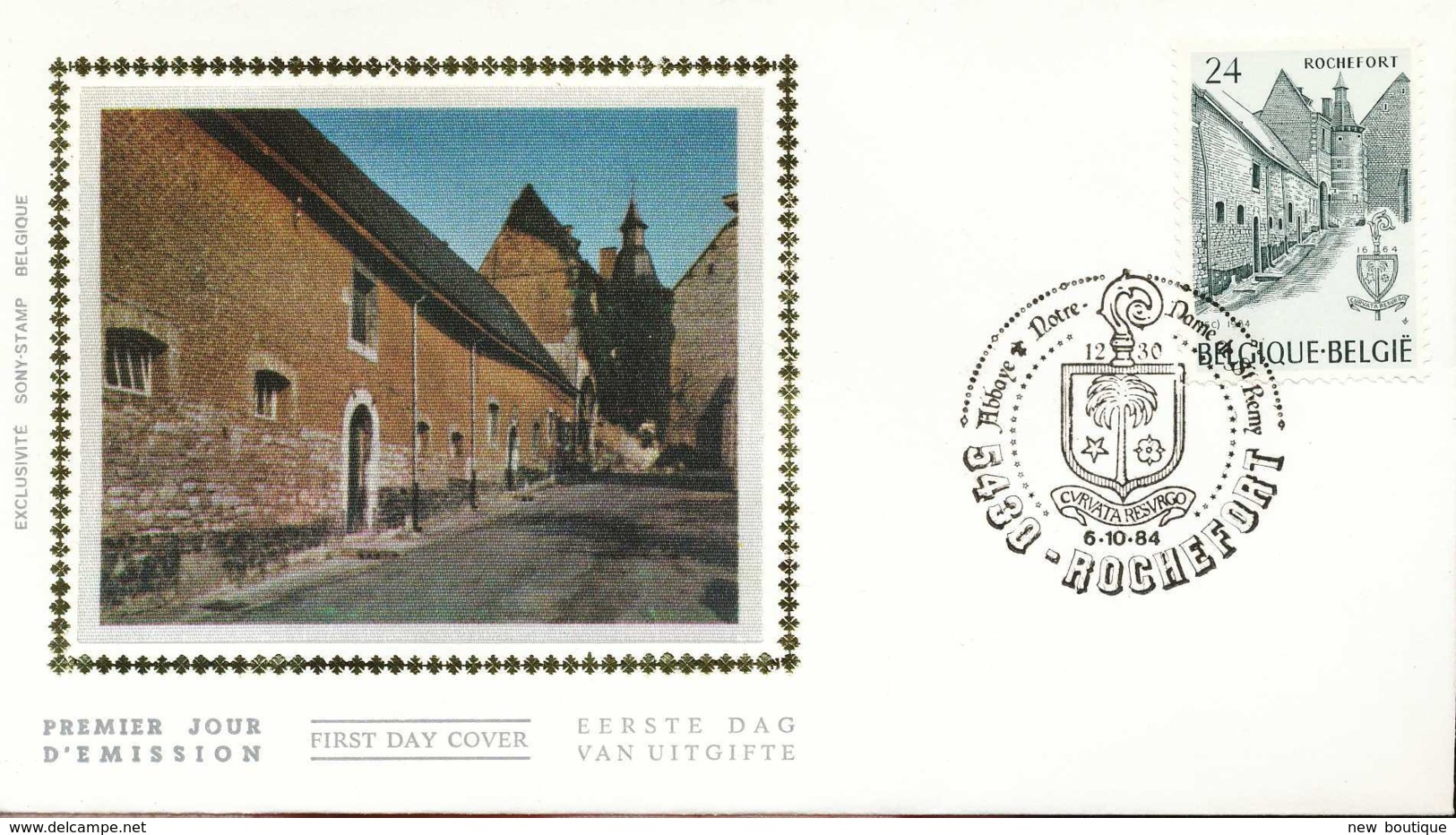 [66233]N° 2148 - FDC - Abbaye De Rochefort - Obl "ROCHEFORT", SNC - 1981-1990