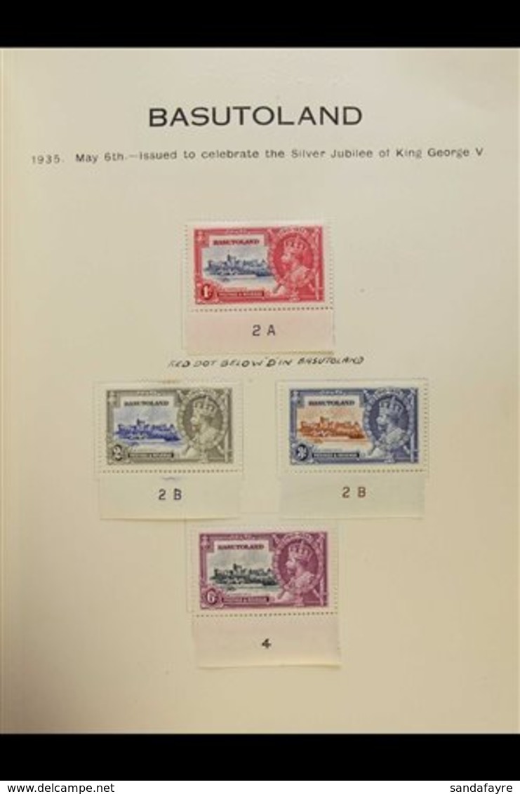 BRITISH COMMONWEALTH OMNIBUS ISSUES  1935 JUBILEE - Virtually COMPLETE Fine Mint Collection In A Dedicated Printed Album - Altri & Non Classificati
