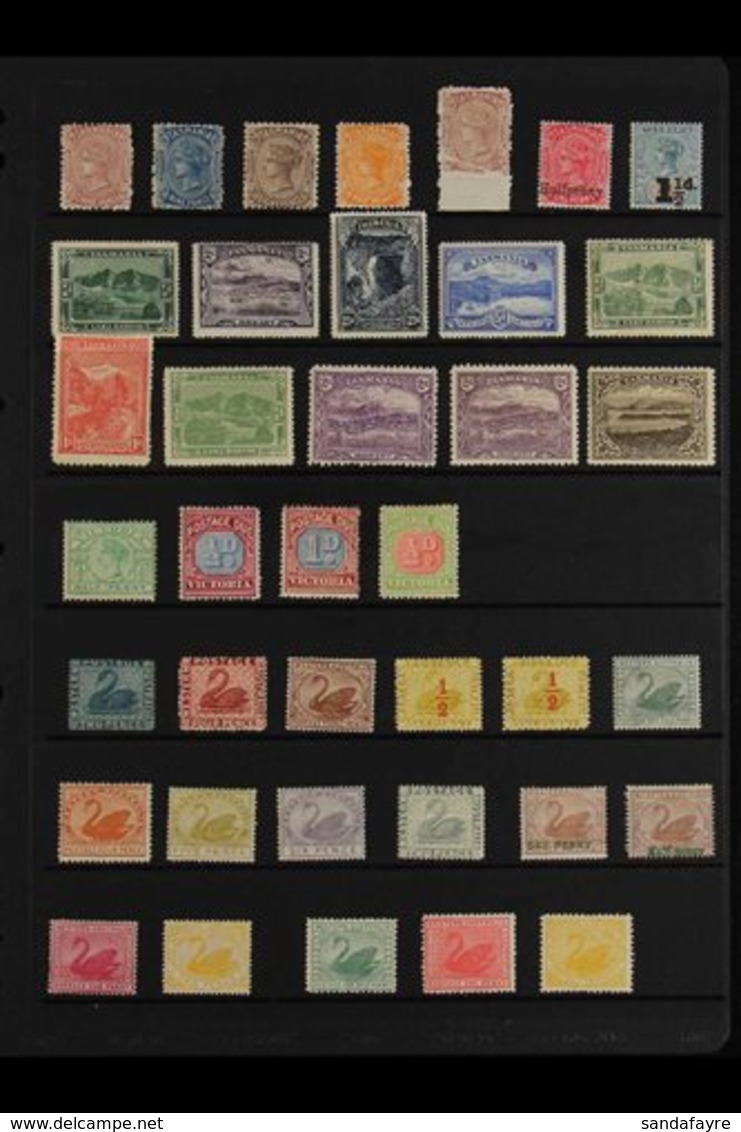 ATTRACTIVE MINT COLLECTION COVERING ALL STATES  All Different, Mostly Fine And Fresh Including Many Better Items. Compri - Other & Unclassified