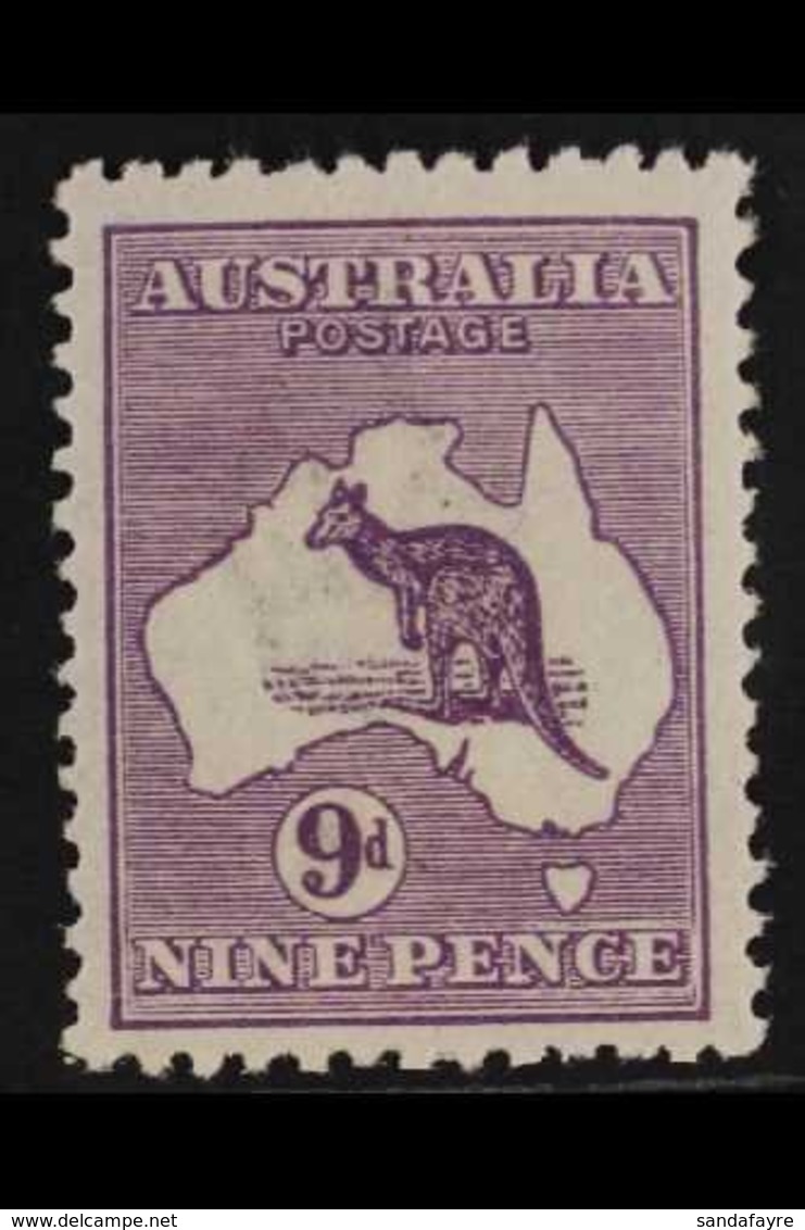 1915-27  9d Violet Roo Die IIB, SG 39b, Very Fine Mint, Very Fresh. For More Images, Please Visit Http://www.sandafayre. - Sonstige & Ohne Zuordnung