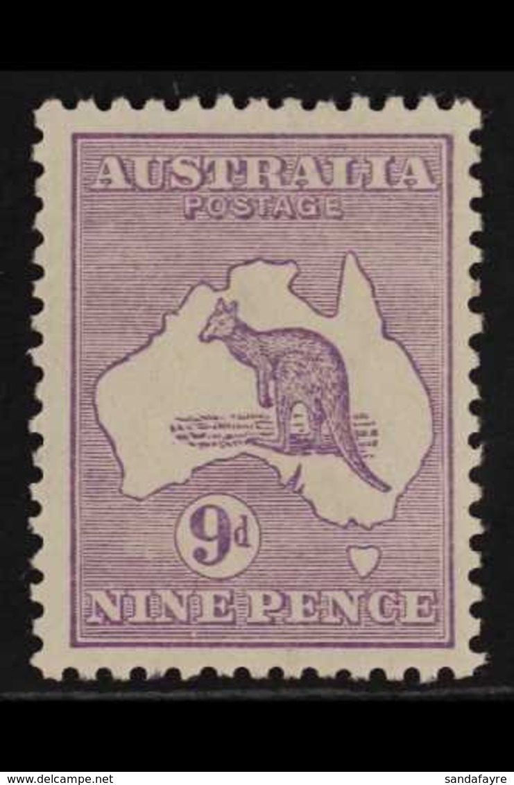 1915-27  9d Violet Roo Die II, SG 39, Very Fine Mint, Very Fresh. For More Images, Please Visit Http://www.sandafayre.co - Other & Unclassified