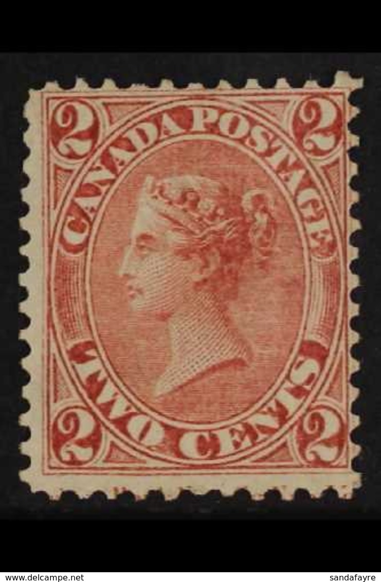 1864   2c Rose-red, Perf 12, SG 44, Fresh Unused, Cat £600 As Mint For More Images, Please Visit Http://www.sandafayre.c - Other & Unclassified