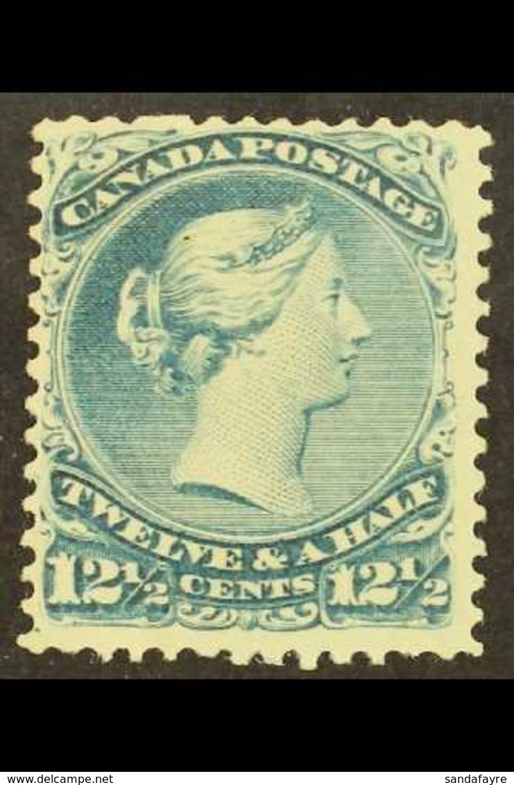 1868-71  12½c Pale Dull Blue, SG 60c, Mint, Tiny Pin Hole. For More Images, Please Visit Http://www.sandafayre.com/itemd - Other & Unclassified