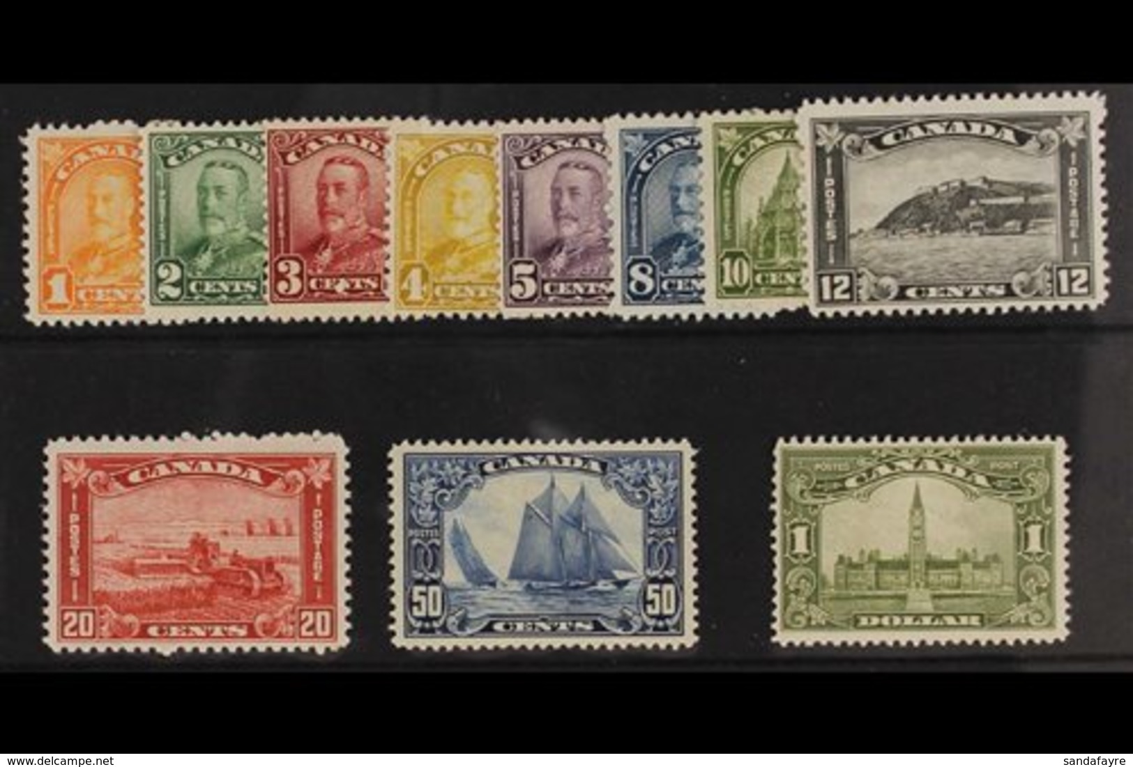 1928  Parliament Building Set Complete, SG 275/85, Fine To Very Fine Mint. (11 Stamps) For More Images, Please Visit Htt - Sonstige & Ohne Zuordnung