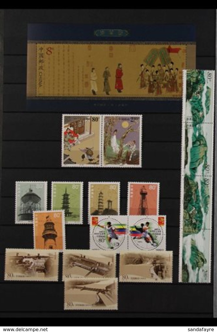 2002-2006 NEVER HINGED MINT COLLECTION  A Beautiful, ALL DIFFERENT Collection Of Sets & Miniature Sheets Presented On St - Other & Unclassified