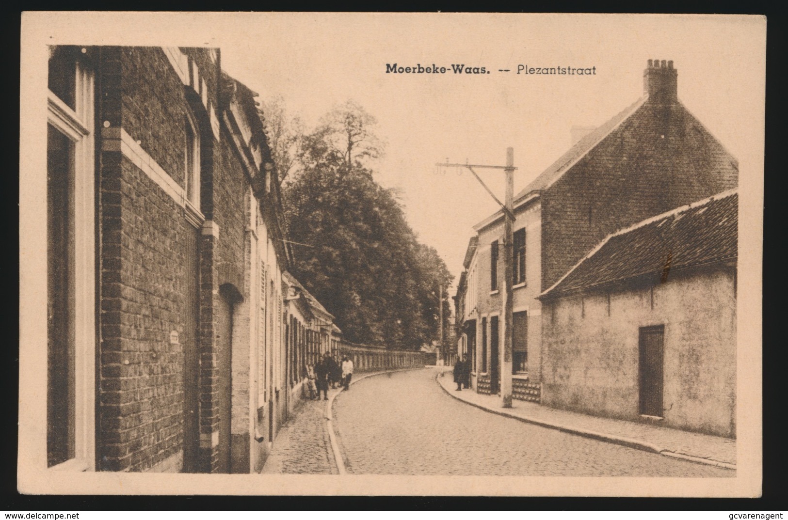 MOERBEKE WAAS   PLEZANTSTRAAT - Moerbeke-Waas