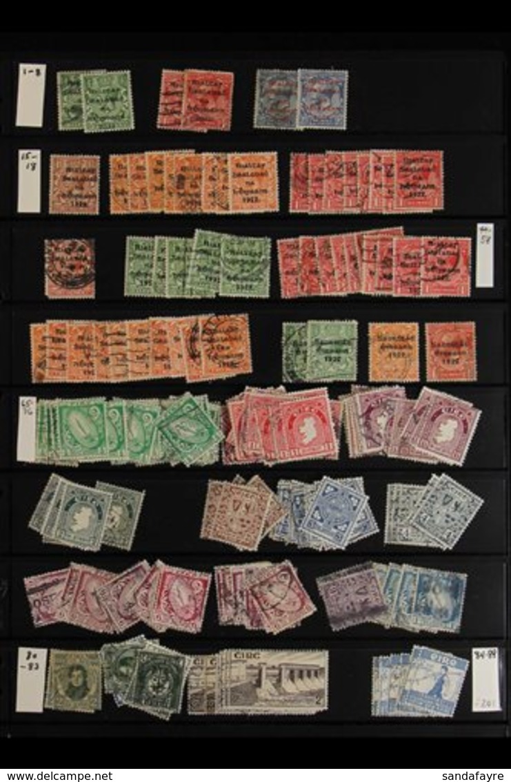1922-2004 MOSTLY USED RANGES  With Light Duplication On Stock Pages, Includes Some 1922 Overprints, Various Definitive & - Altri & Non Classificati