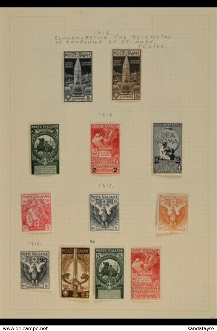 1911-1944 FINE MINT ALL DIFFERENT COLLECTION  On Album Pages, With Many Better Sets And Values. Note 1911 Jubilee Set To - Non Classificati