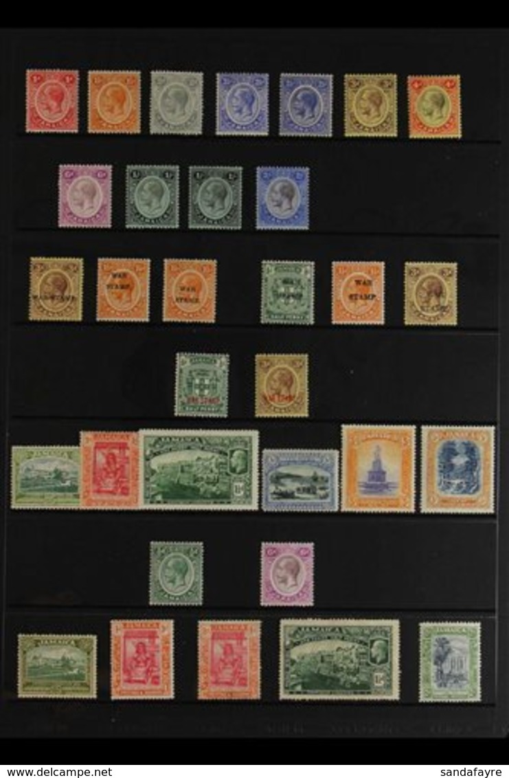 1913-1962 KGV TO QEII MINT COLLECTION  Incl. 1912-20 To 2s, 1919-21 To 3s And 5s, 1921-27 ½d And 6d, 1921-29 Set To 2s & - Giamaica (...-1961)