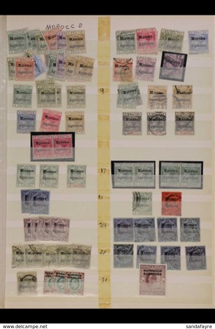 EX-DEALERS MINT, NHM & USED UNCHECKED STOCK.  1898-1937 MINT, NEVER HINGED MINT & USED Ranges Presented Somewhat Haphaza - Other & Unclassified