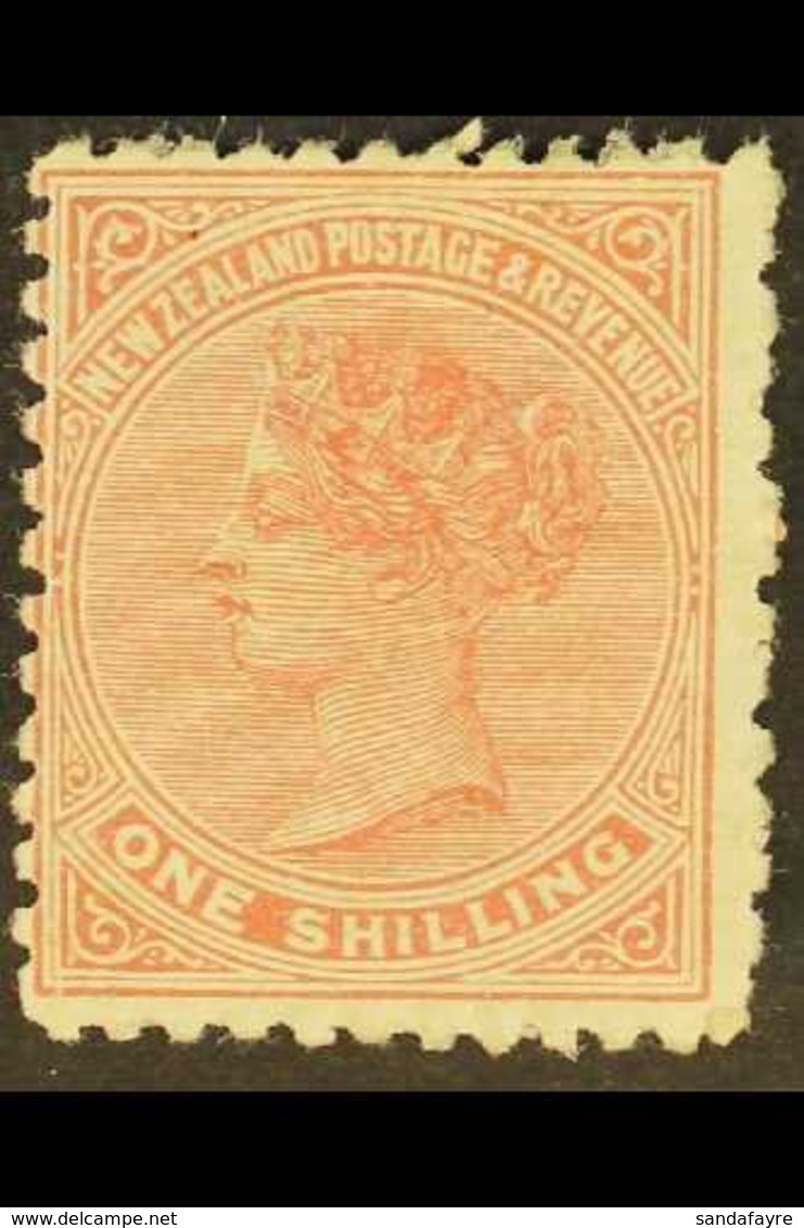 1882  1s Red Brown, Perf 12 X 11½, Paper With Horizontal Mesh, SG 193, Very Fine Mint. For More Images, Please Visit Htt - Altri & Non Classificati