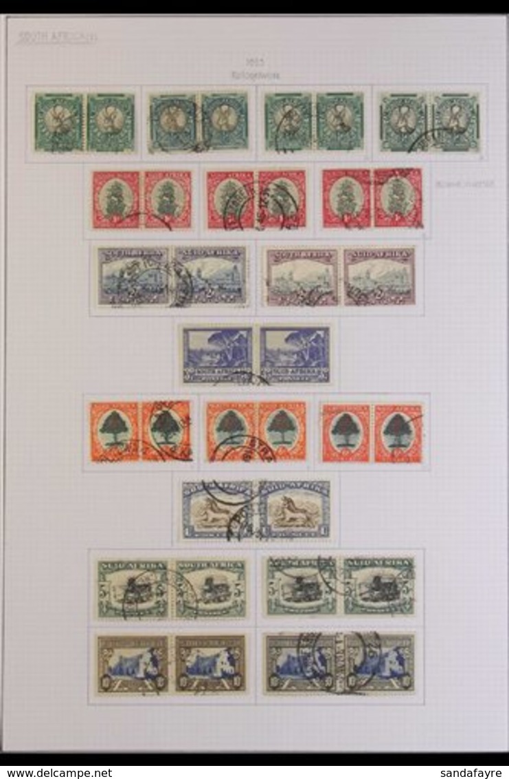 1933-1988 COLLECTION OF USED SETS.  A Delightful Collection Of Complete Sets, Neatly Presented On Written Up Pages That  - Unclassified