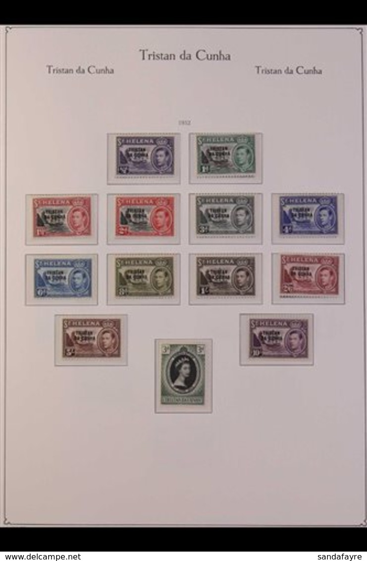 1952-2000 COMPLETE MINT / NHM COLLECTION.  A Beautiful Collection, Very Fine Mint Or Never Hinged Mint, All Issues Are N - Tristan Da Cunha