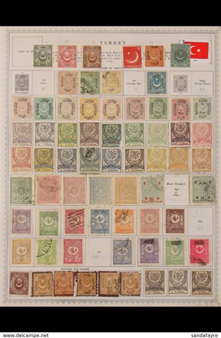 1860's - 1990's ALL DIFFERENT COLLECTION.  An Impressive, ALL DIFFERENT Mint & Used Collection, Presented On Printed Pag - Altri & Non Classificati