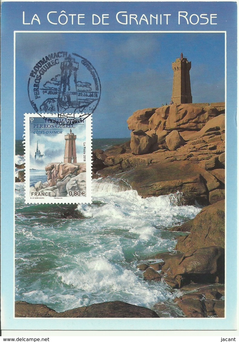 Carte Maximum - France - Phare - Lighthouse - Perros-Guirec - Phare De Ploumanach - 2010-2019