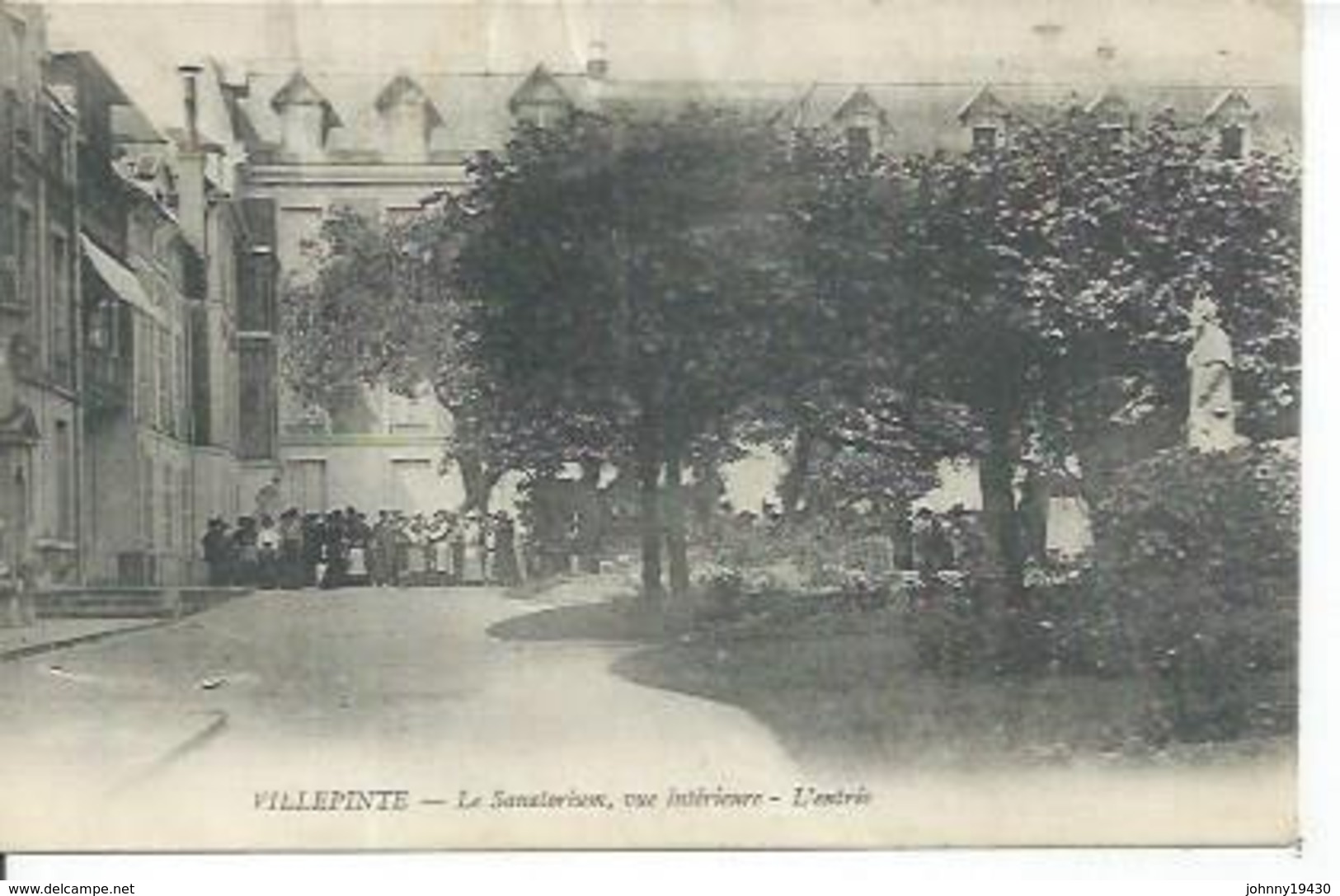 VILLEPINTE - LE SANATORIUM, VUE INTERIEURE - L'ENTREE  ( Animées ) - Villepinte