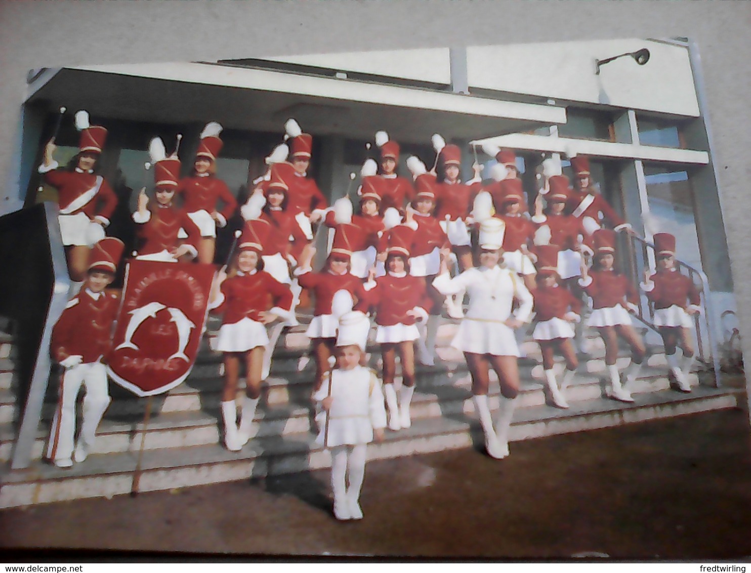 CARTE POSTALE MAJORETTES LES DAUPHINES BLAINVILLE DAMELEVIERES 54  MEURTHE ET MOSELLE - Musique