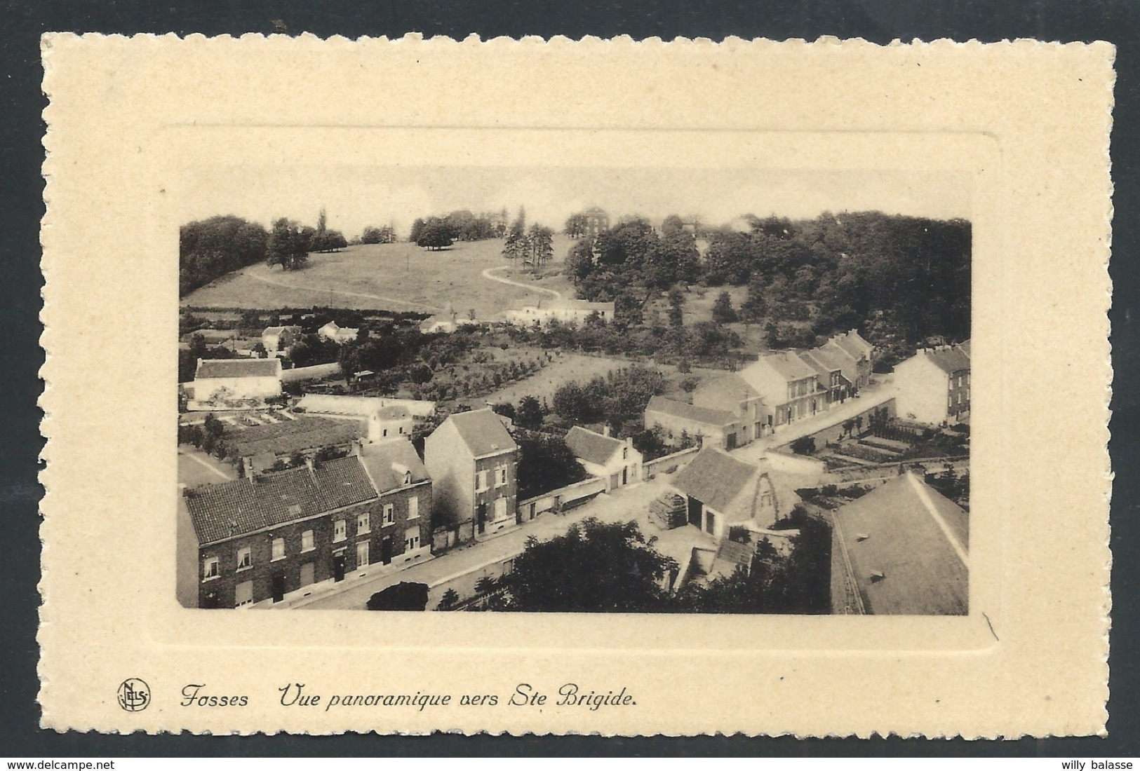 1.1 // CPA - FOSSES - Vue Panoramique Vers Ste Brigide - Nels // - Fosses-la-Ville