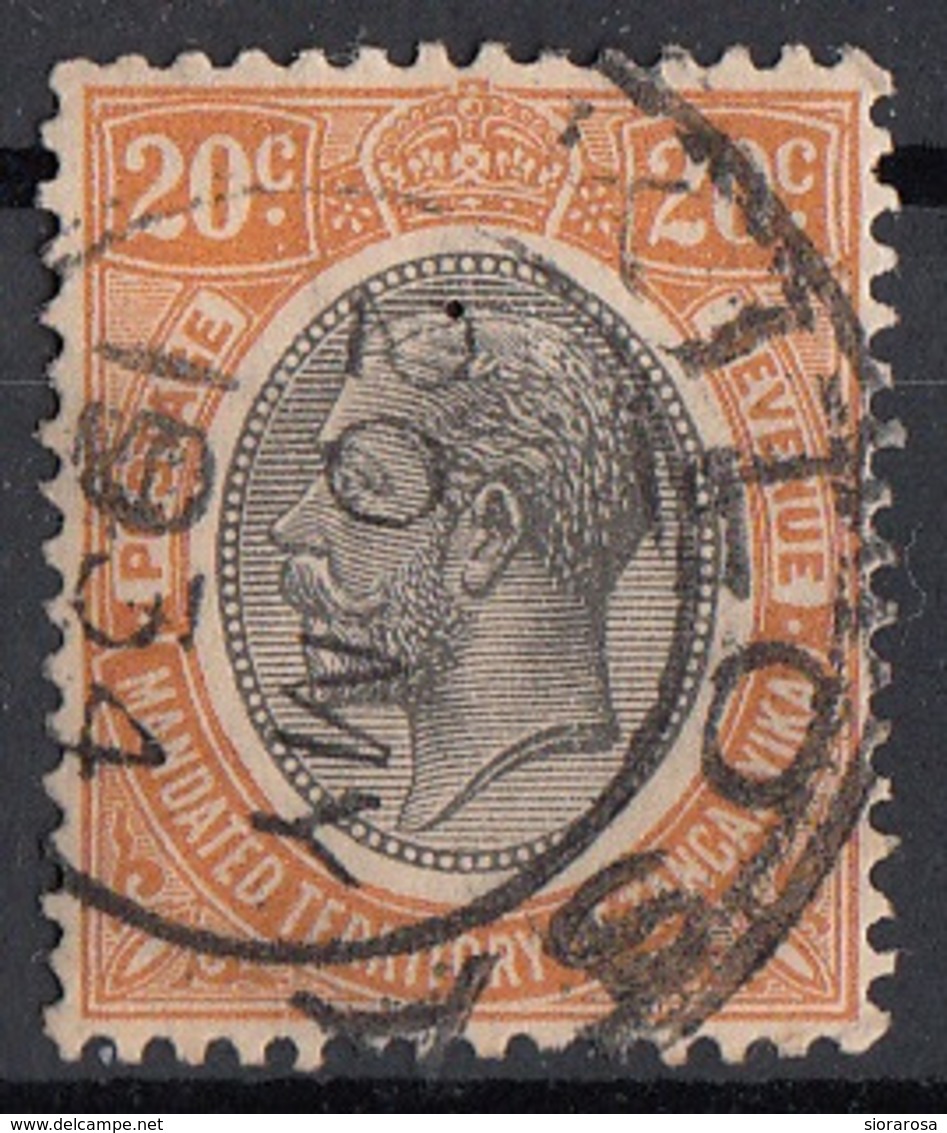 Tanganika 1927 Sc. 32 King George VIUsed - Tanganyika (...-1932)