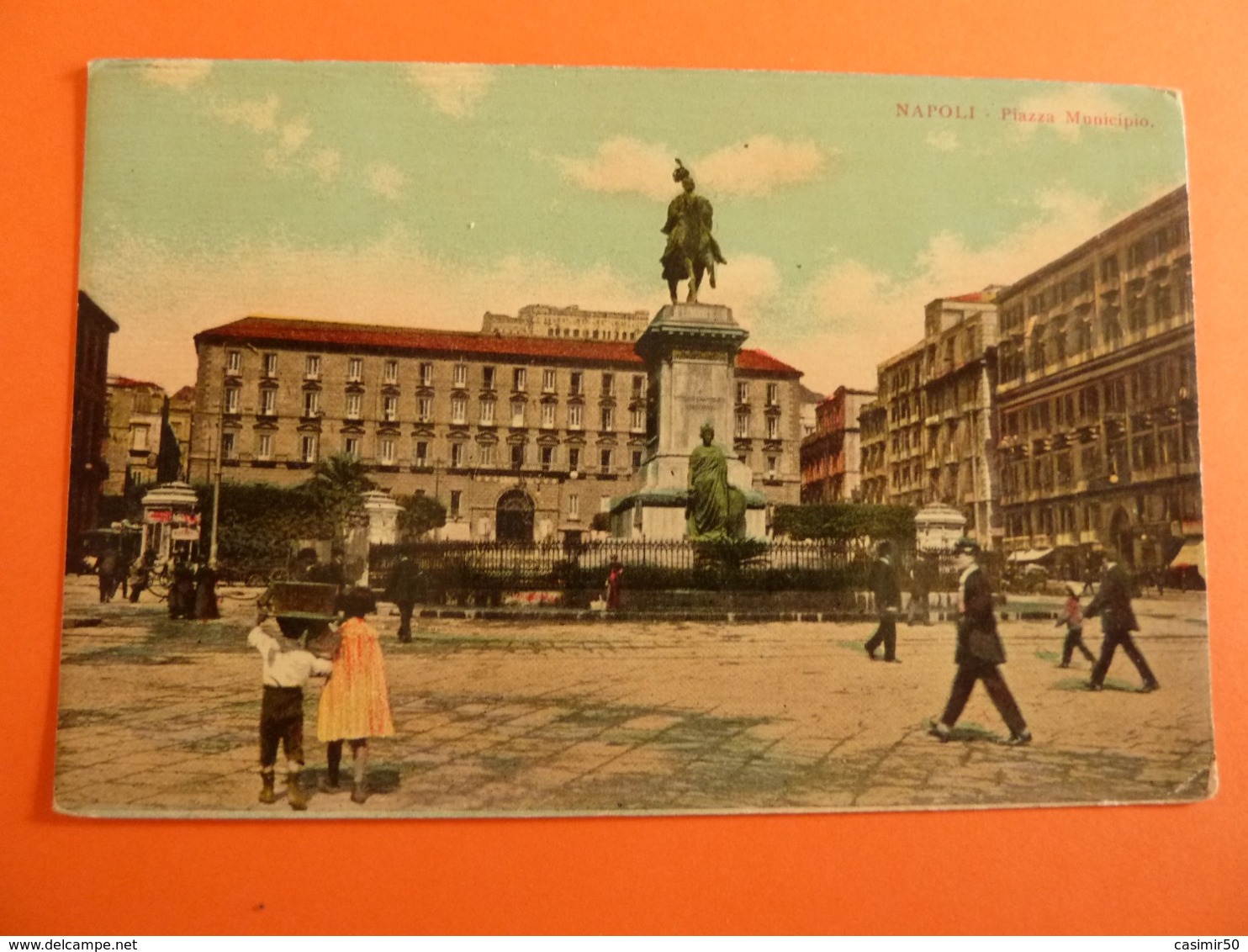 NAPOLI PIAZZA MUNICIPIO - Napoli (Neapel)