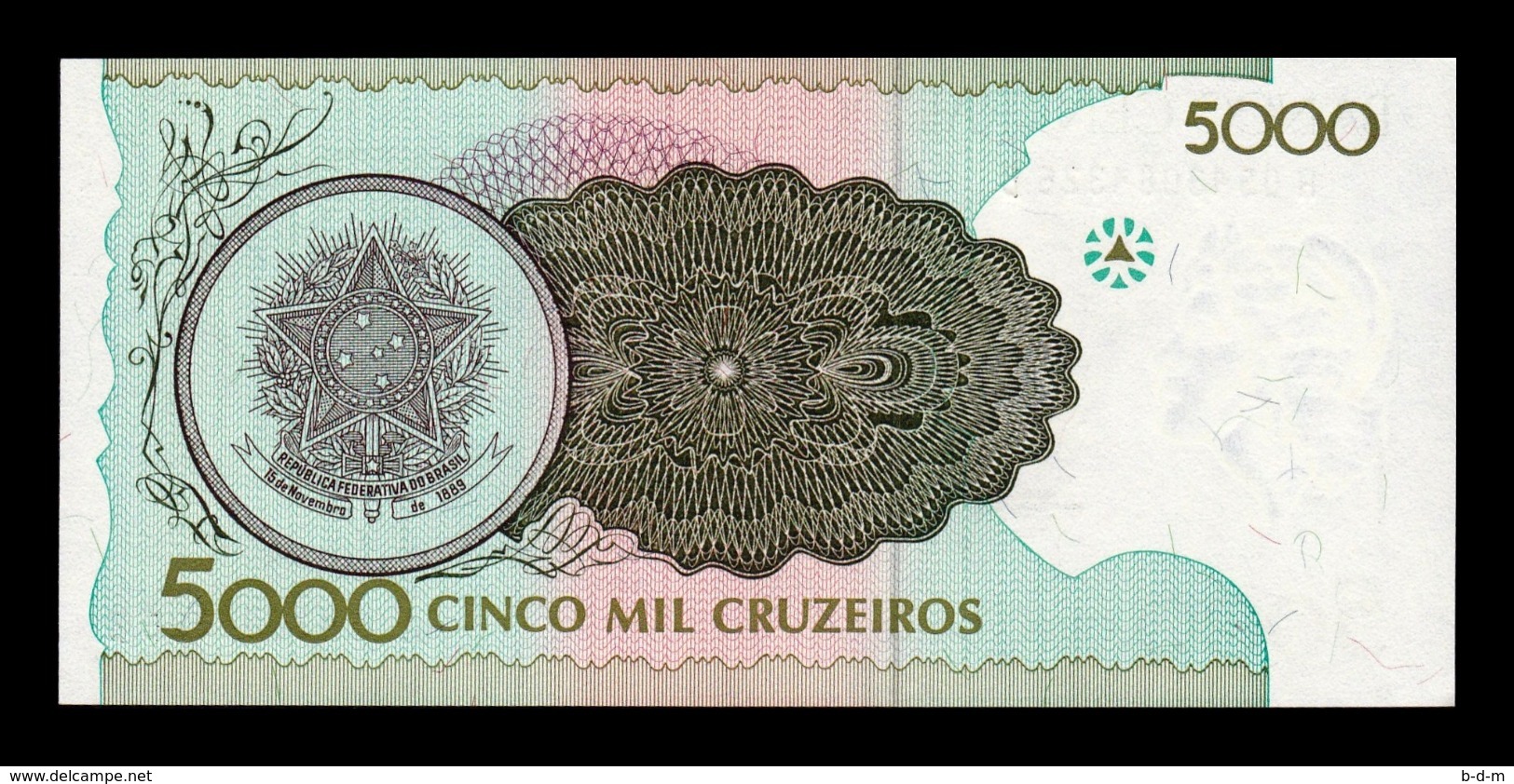 Brasil Brazil 200 Cruzeiros 1990 Pick 225b SC UNC - Brasil