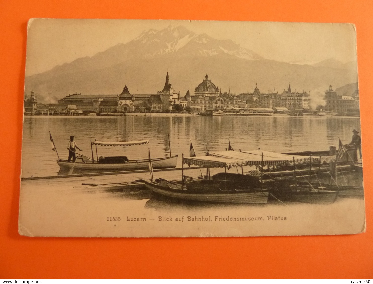 Luzern Blick Auf Den Bahnhof, Friedensmuseum - Luzern