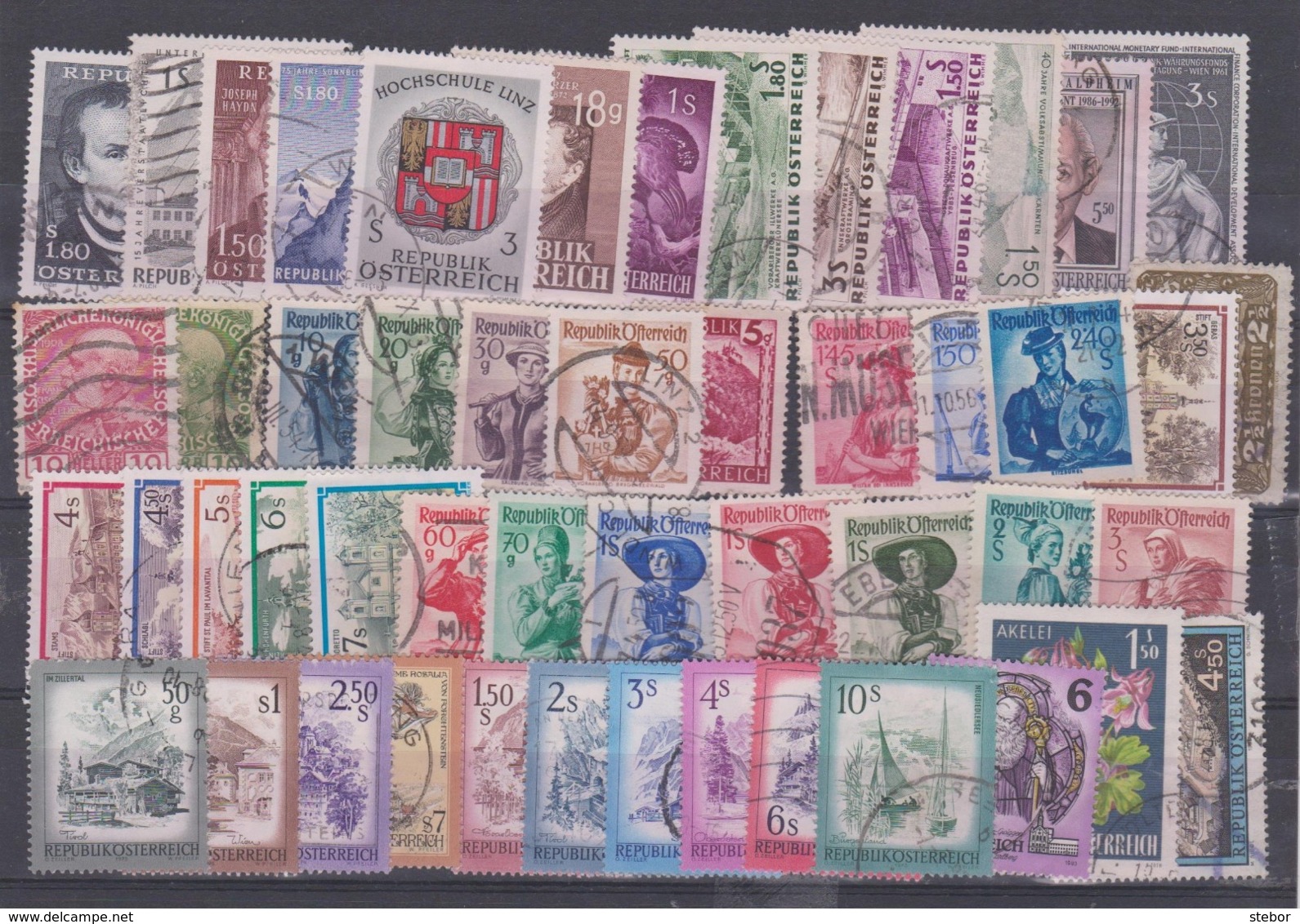 Oostenrijk Kleine Verzameling G, Mooi Lot K983 - Collections (without Album)