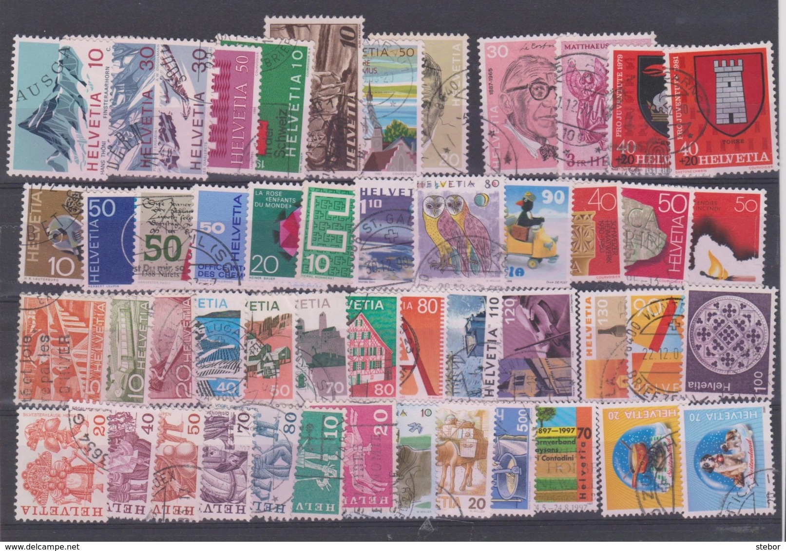 Zwitserland Kleine Verzameling G, Mooi Lot K984 - Collections (sans Albums)