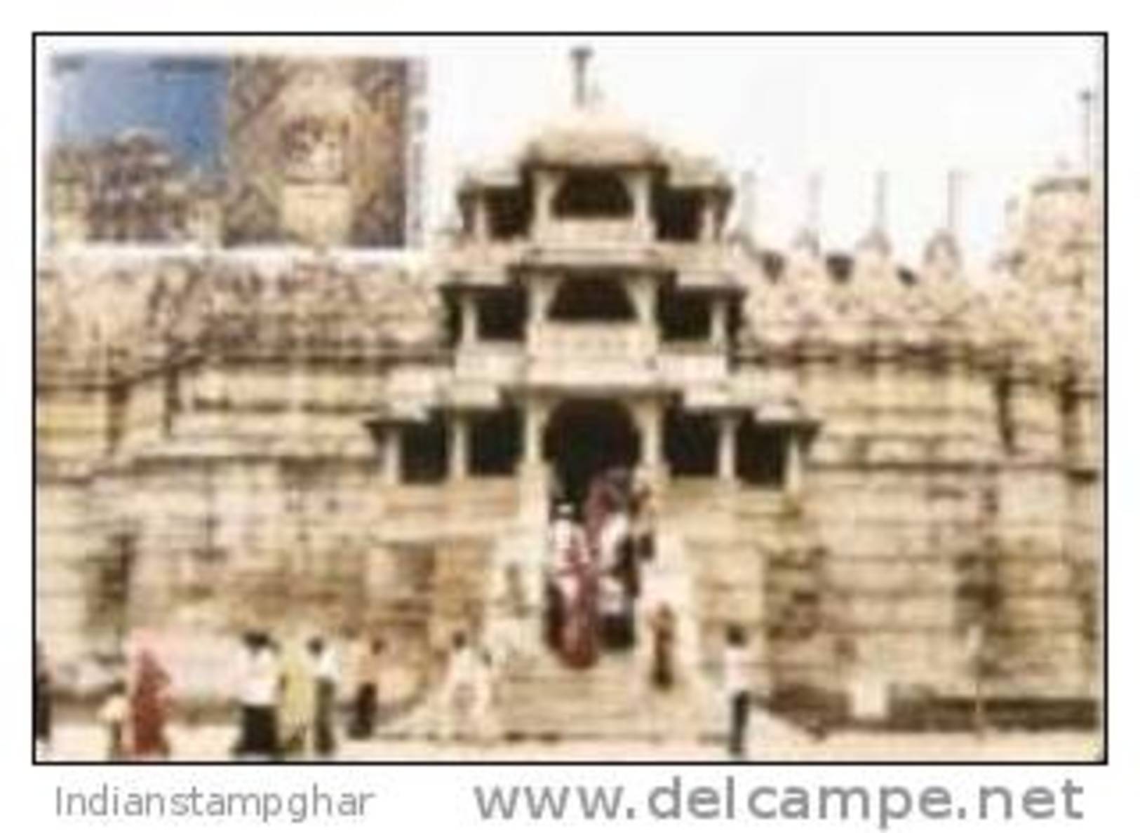 Maxim Card,First Day Cancelled,Ranakpur Temple,Indien ,Jainism, Heritage Jain Temples - Other & Unclassified