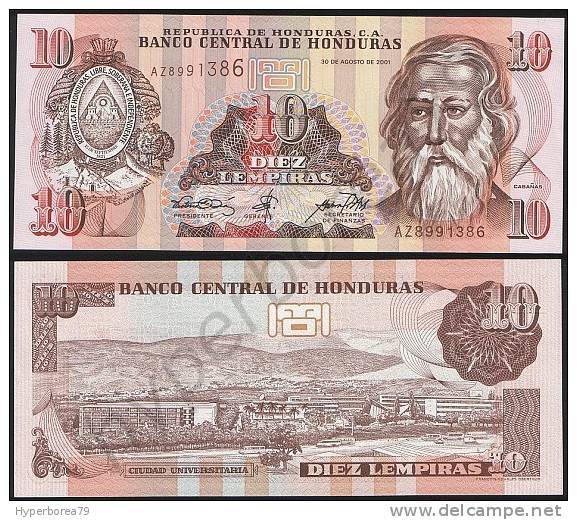 Honduras P 86 C - 10 Lempiras 26.8.2004 - UNC - Honduras