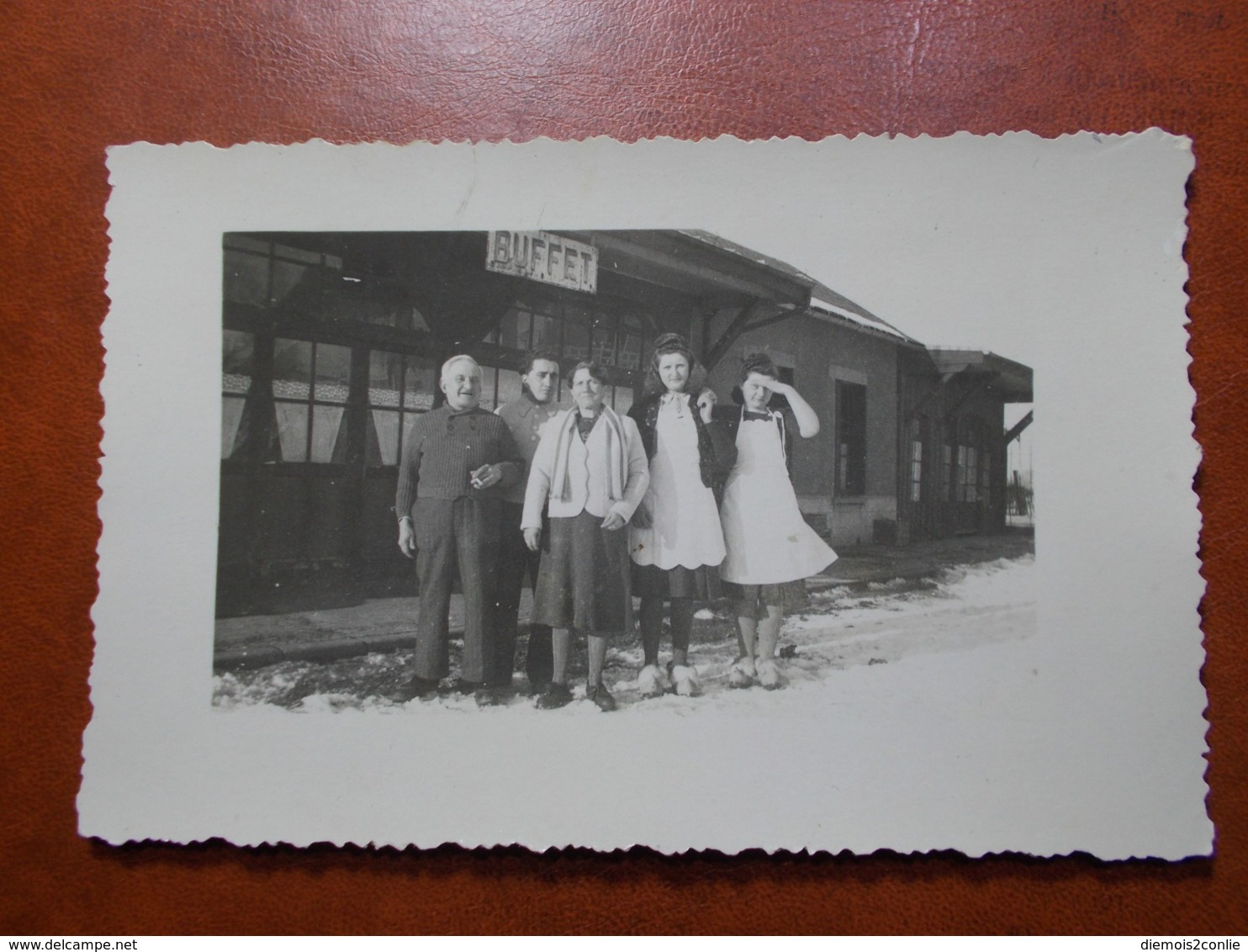 Carte Postale  - Carte Photo MAURICE - Le Mont Dore 63 - Buffet (3635) - Photographie