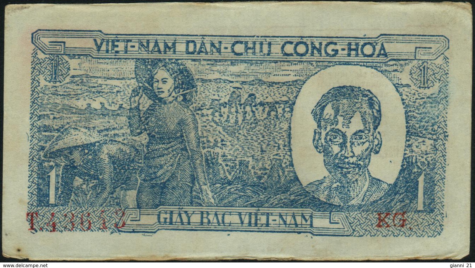 VIETNAM - North Viet Nam - 1 Dong Nd.(1948) VF P.16 - Vietnam