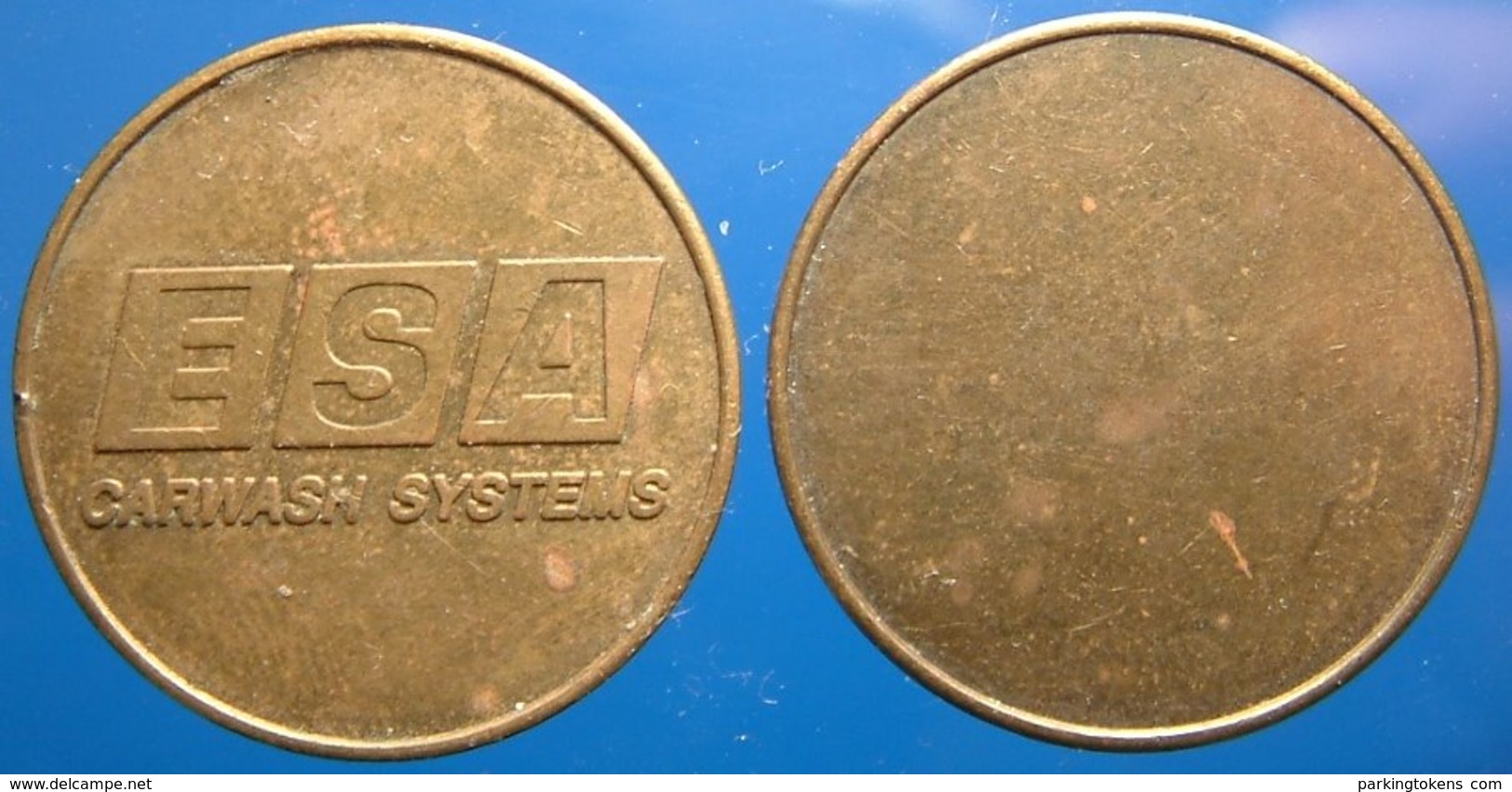 TA 022-1  ESA - Waddinxveen Netherlands - Auto Wasserette Car Wash Machine Token Clean Park Auto Wasch Waschpark - Firma's