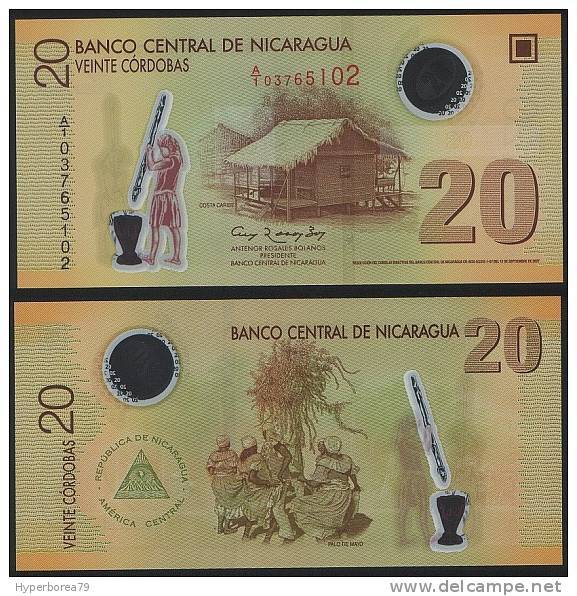 Nicaragua P 202 - 20 Cordobas 2009 POLYMER - UNC - Nicaragua