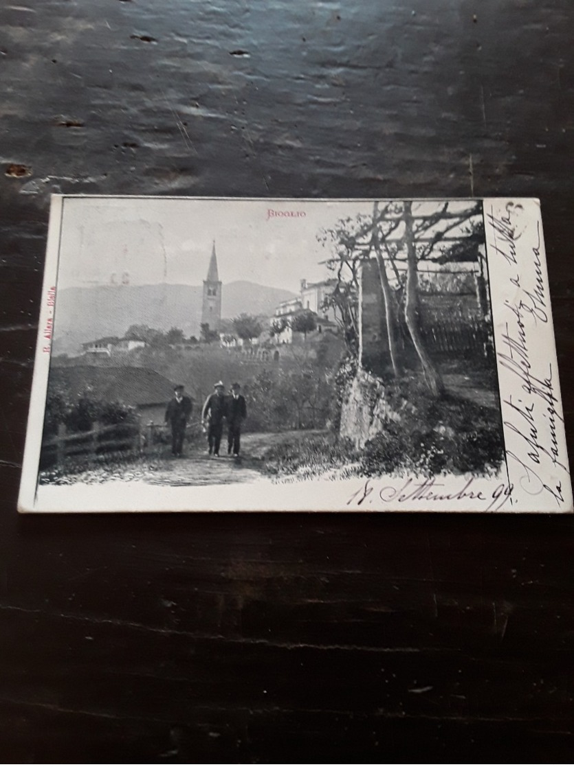 Cartolina Postale 1899, Bioglio, Viaggiata - Vercelli