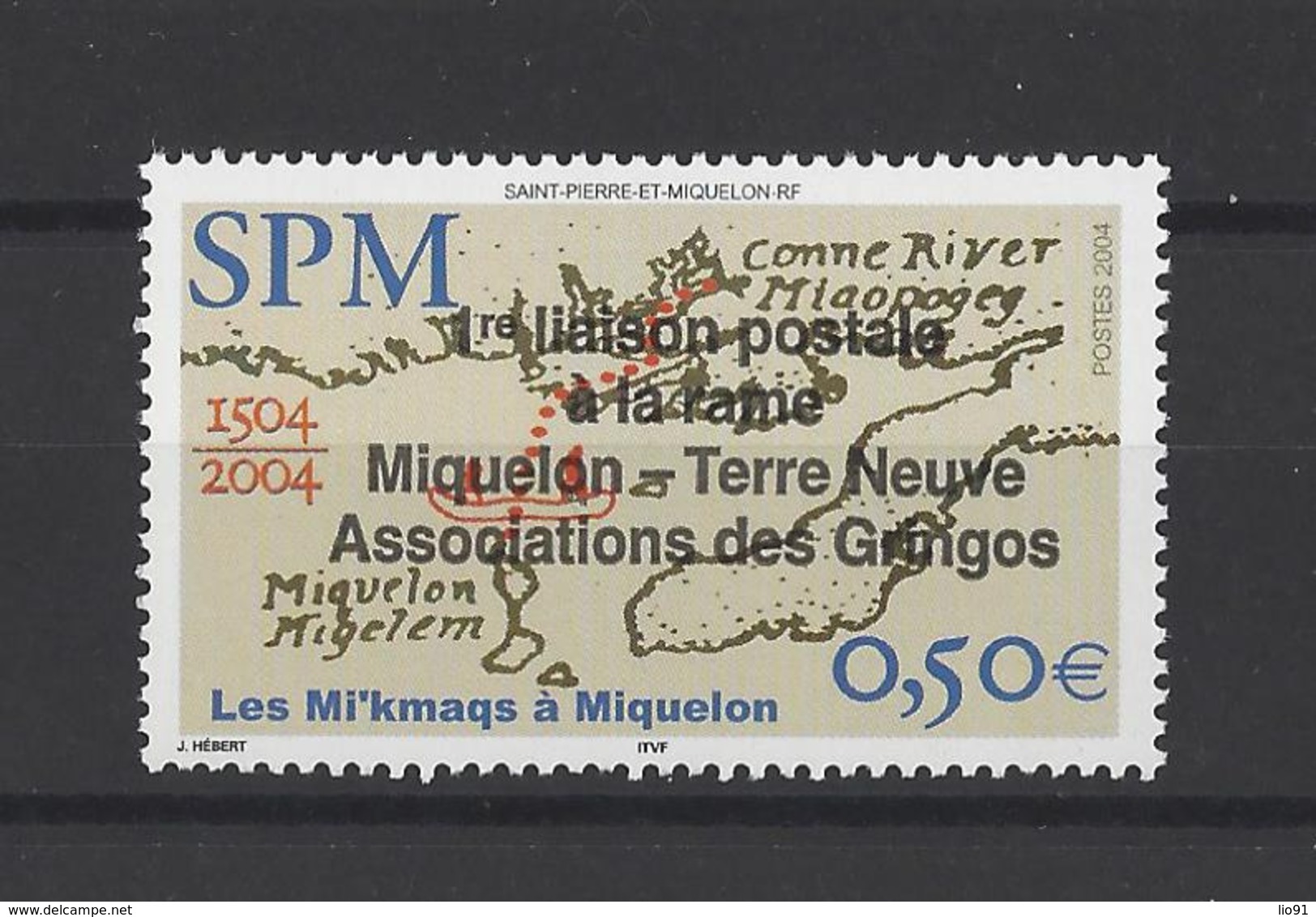 ST PIERRE ET MIQUELON.  YT  N° 819  Neuf **  2004 - Nuevos