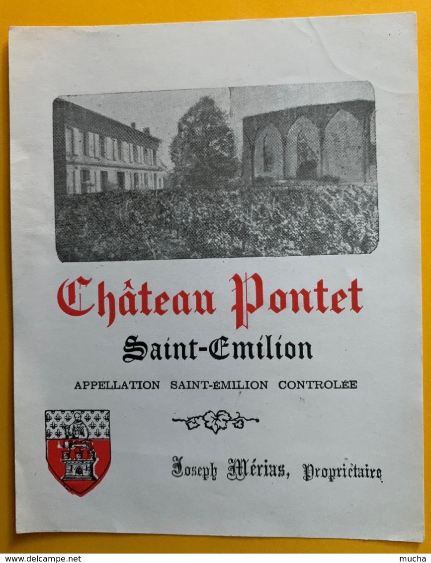 11814 - Château Pontet Saint-Emilion - Bordeaux