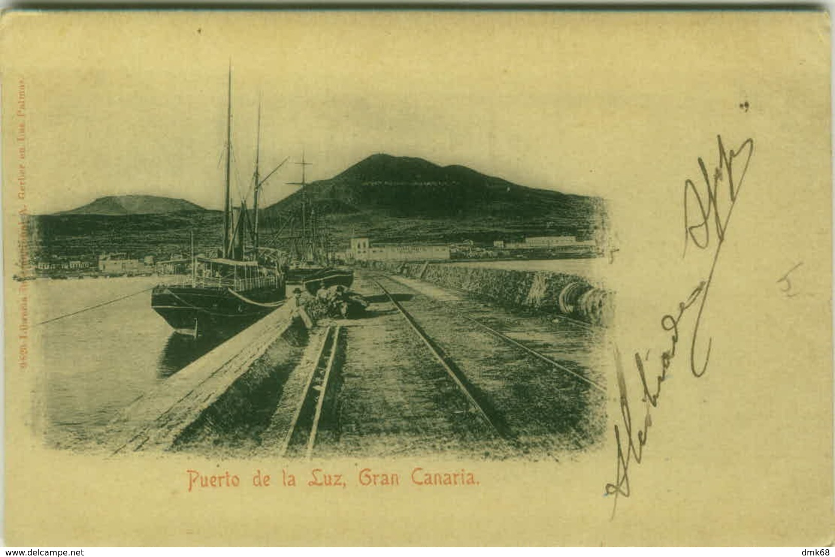 SPAIN - PUERTO DE LA LUZ - GRAN CANARIA - EDIT A. GERBER EN LUIS - 1900s  (BG4480) - Gran Canaria
