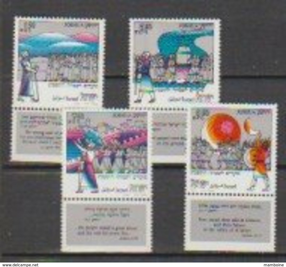 Israel  1982   N° 829 / 32  Neuf XX Série Compléte - Neufs (avec Tabs)