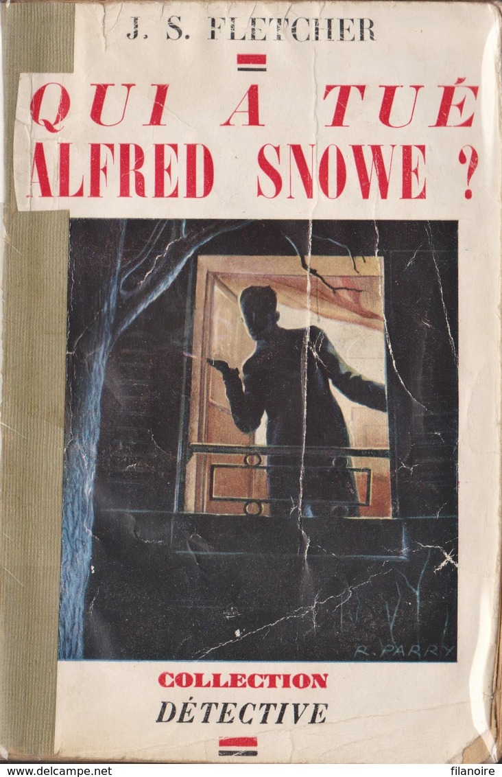 J. S. FLETCHER Qui A Tué Alfred Stone ? Détective N°23 (EO, 1934) - NRF Gallimard
