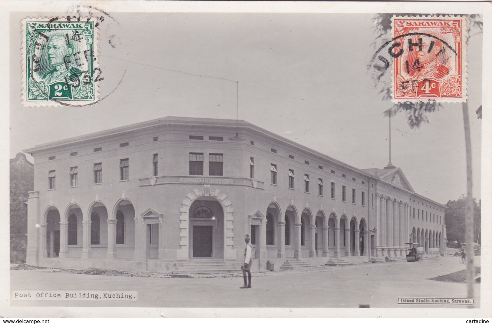 CPA Malaisie / Malaysia - Sarawak - Post Office Building, Kuching - Island Studio Kuching Sarawak -1932 - Malaysia