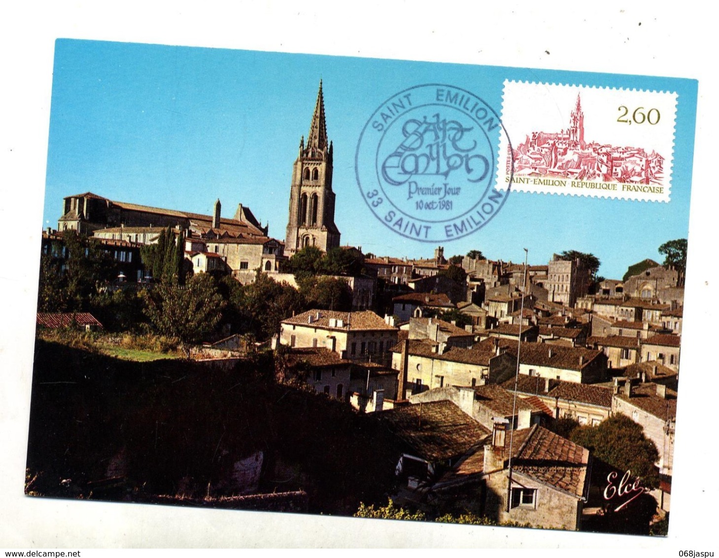 Carte Maximum 1981 Saint Emilion - 1980-1989