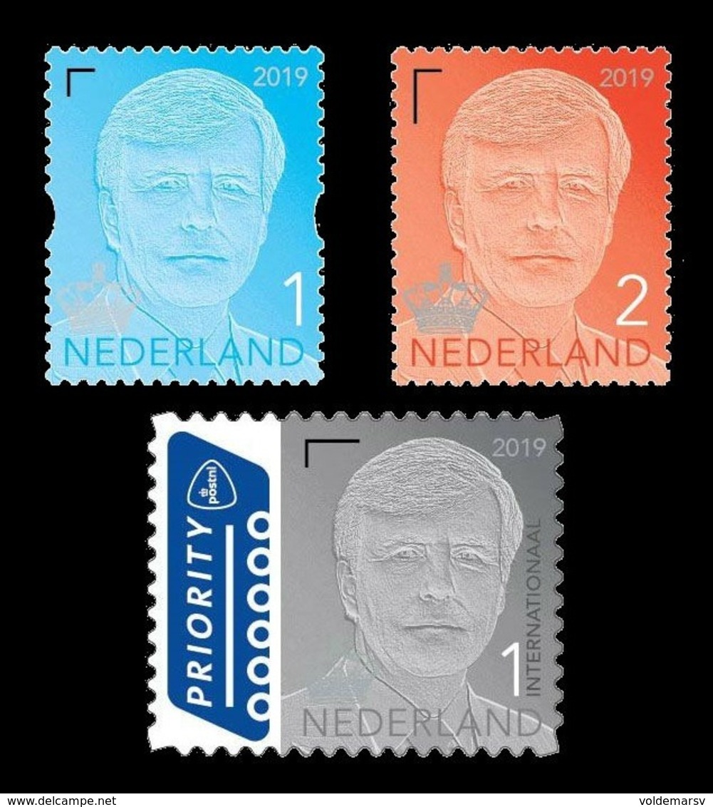 Netherlands 2019 Mih. 3323IV 3328IV 3329IV Definitive Issue. King Willem-Alexander MNH ** - Unused Stamps