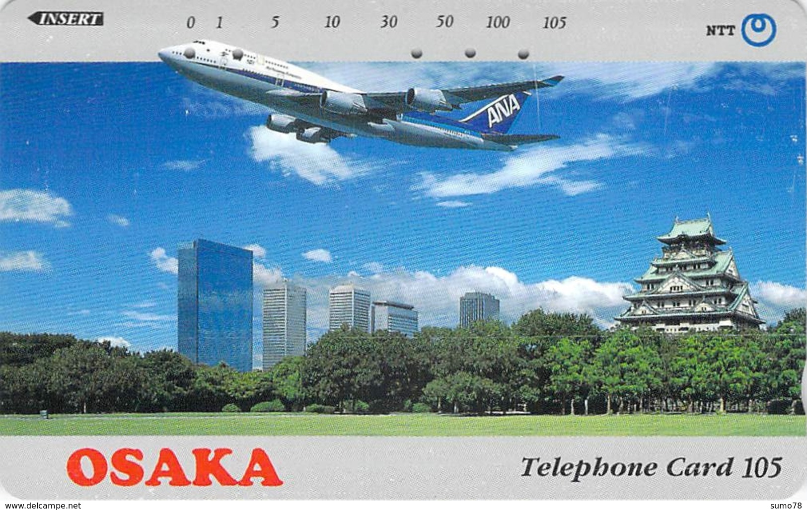 AVION - AVIATION - PLANE - AEROPORT - AIRPORT - ESPACE - BALLON - Télécarte Japon - Airplanes