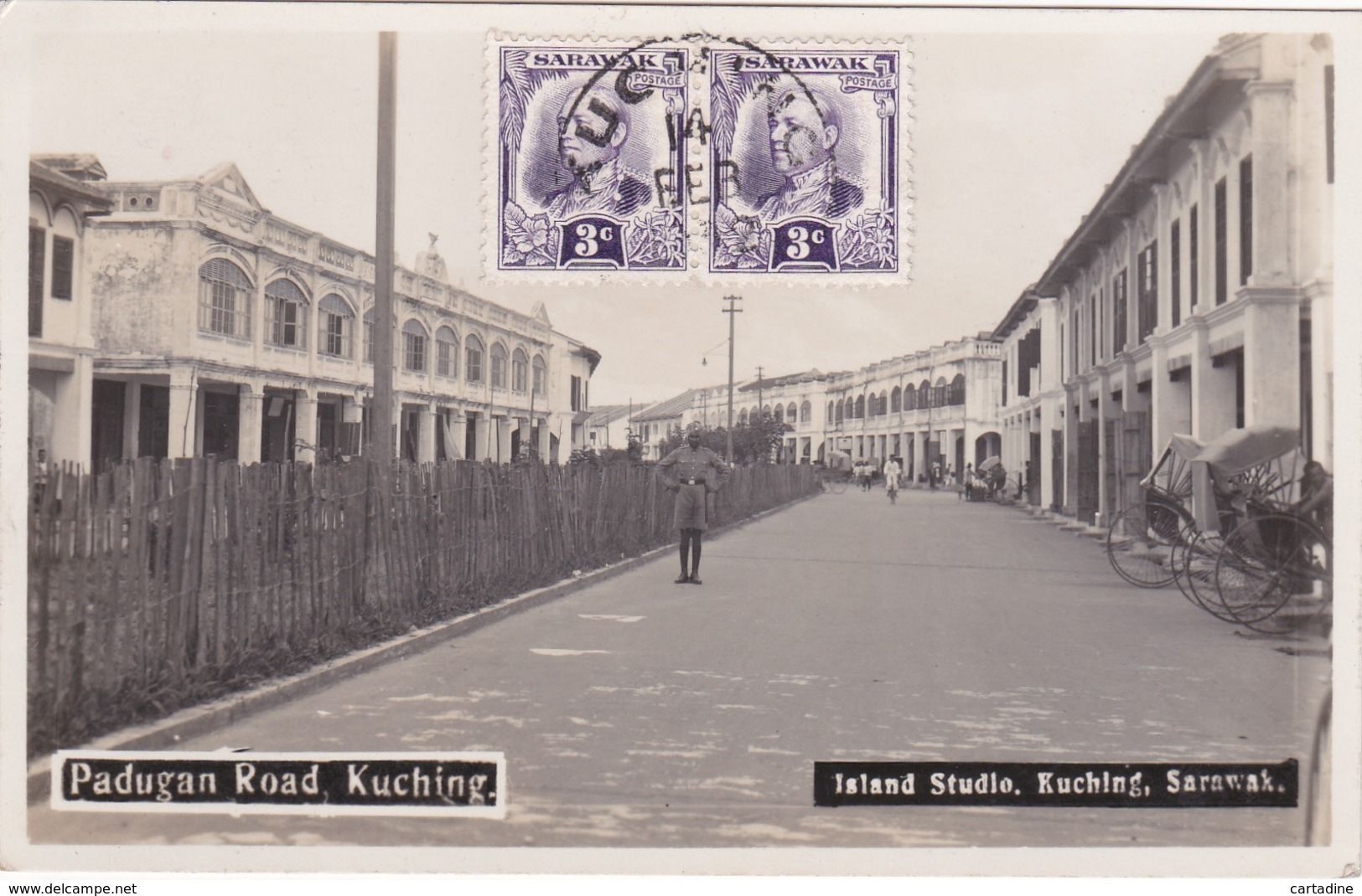 CPA Malaisie / Malaysia - Sarawak - Padugan Road Kuching -1932 - Malaysia